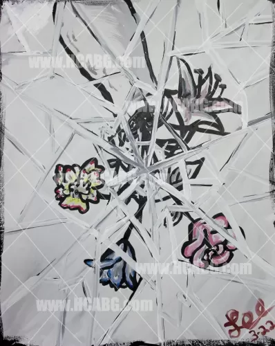 Shattered Mirror of Flowers